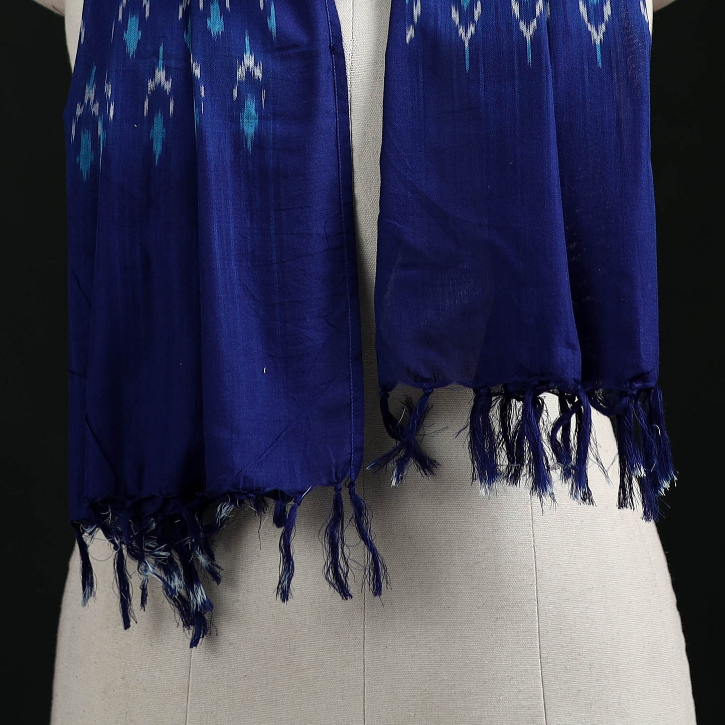 Pochampally Ikat Weave Cotton Stole 26