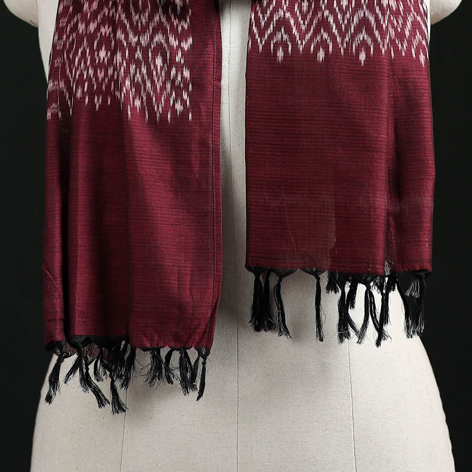 Pochampally Ikat Weave Cotton Stole 30