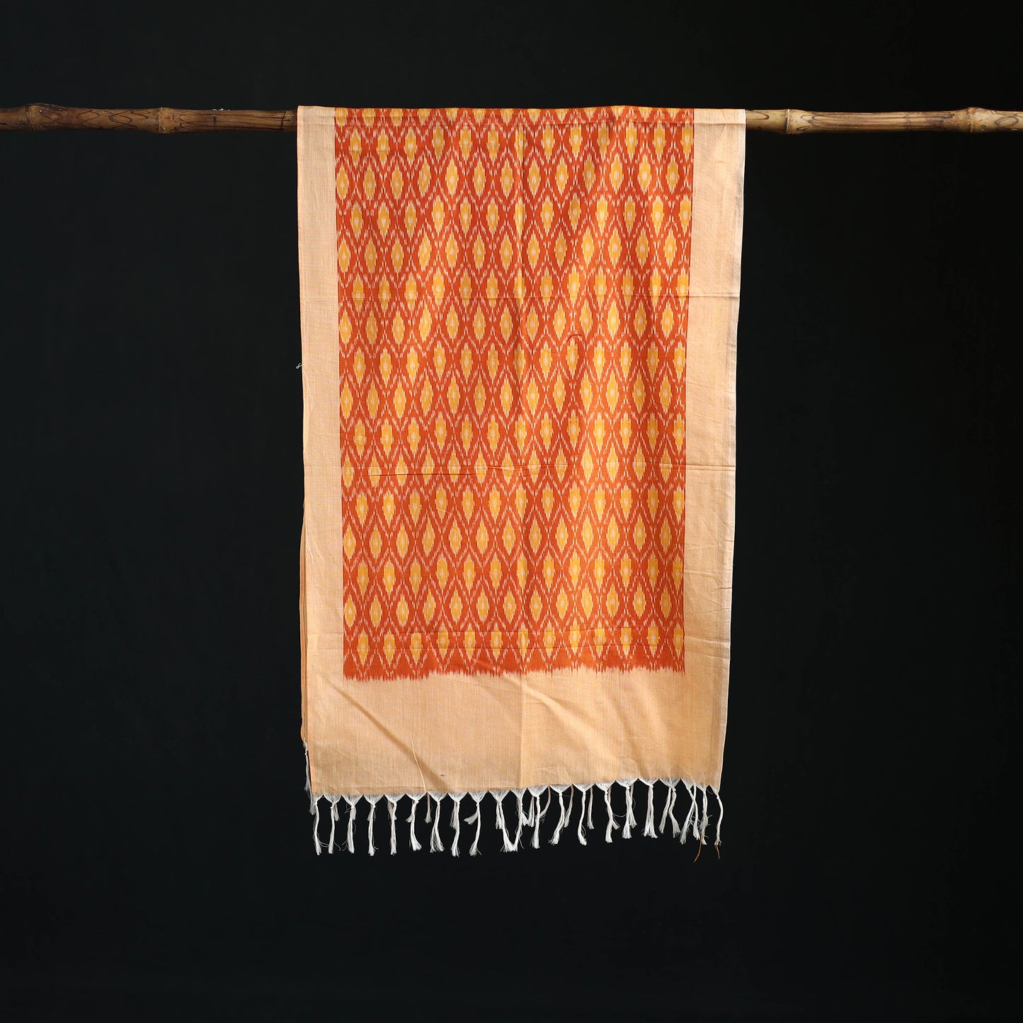 Pochampally Ikat Weave Cotton Stole 31