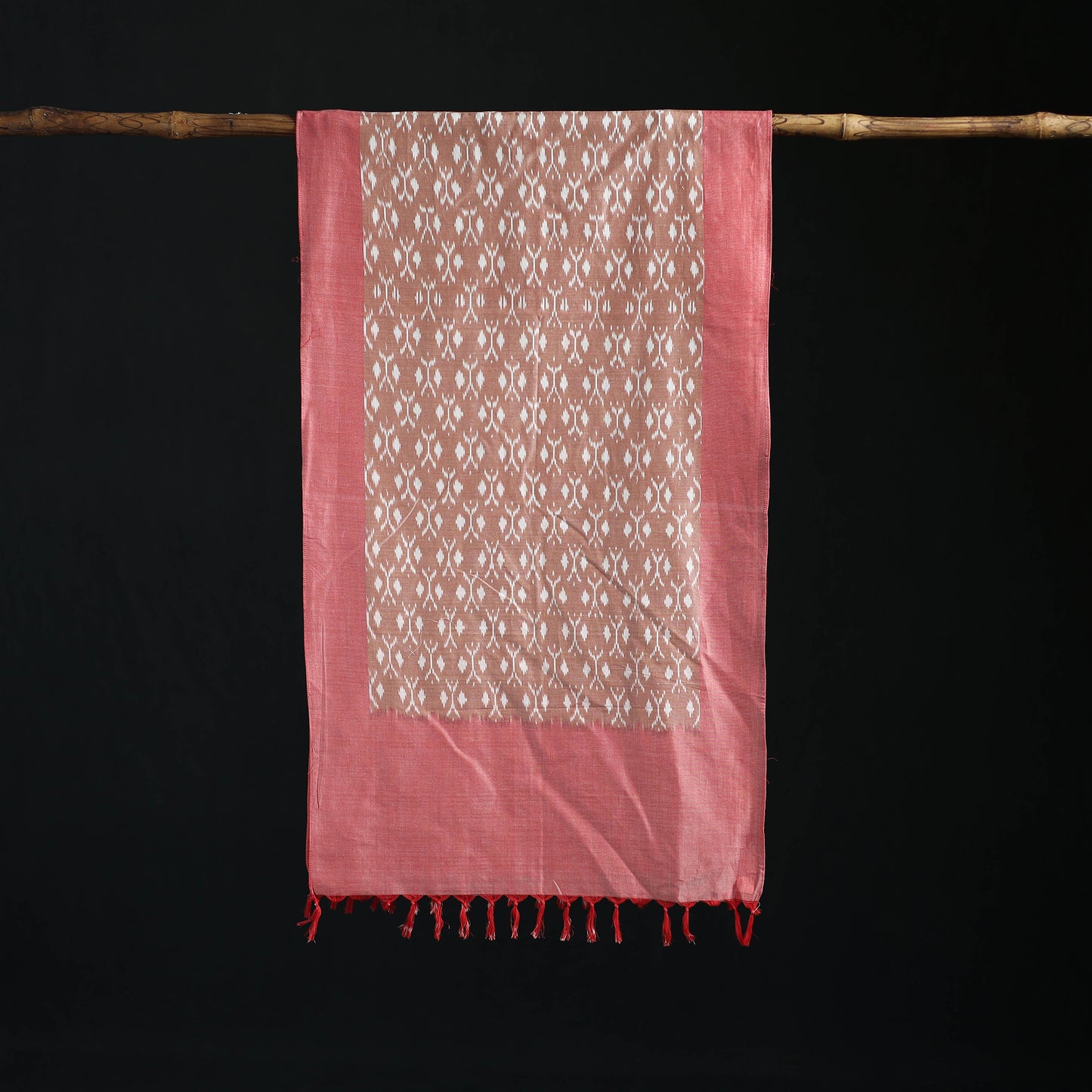Pochampally Ikat Weave Cotton Stole 20