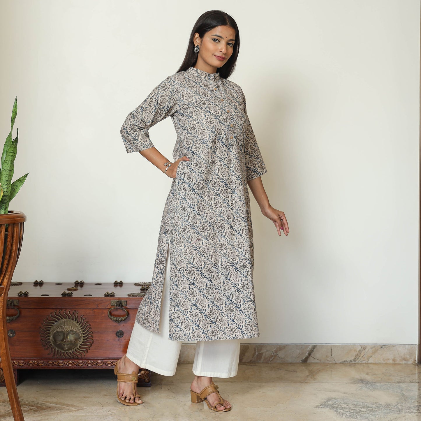 kalamkari kurta