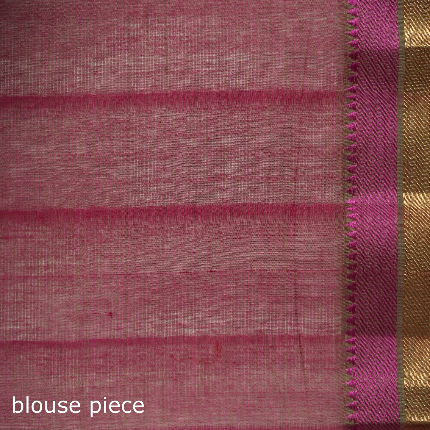 Green - Pure Handwoven Mangalagiri Cotton Saree with Zari Border 38