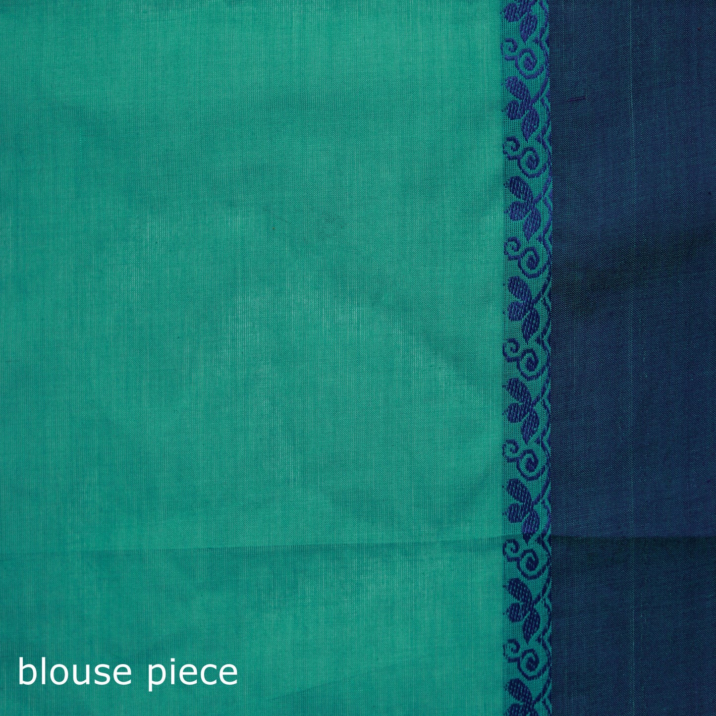 Green - Kanchipuram Buti Cotton Saree with Border 47