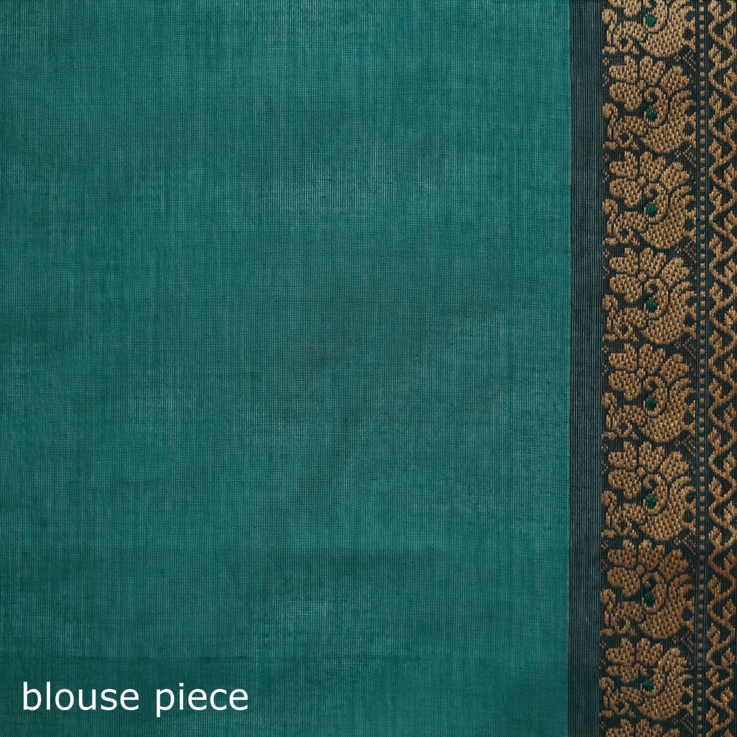 Green - Kanchipuram Buti Cotton Saree with Border 48
