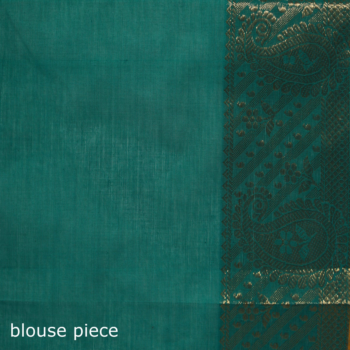 Green - Kanchipuram Buti Cotton Saree with Border 65