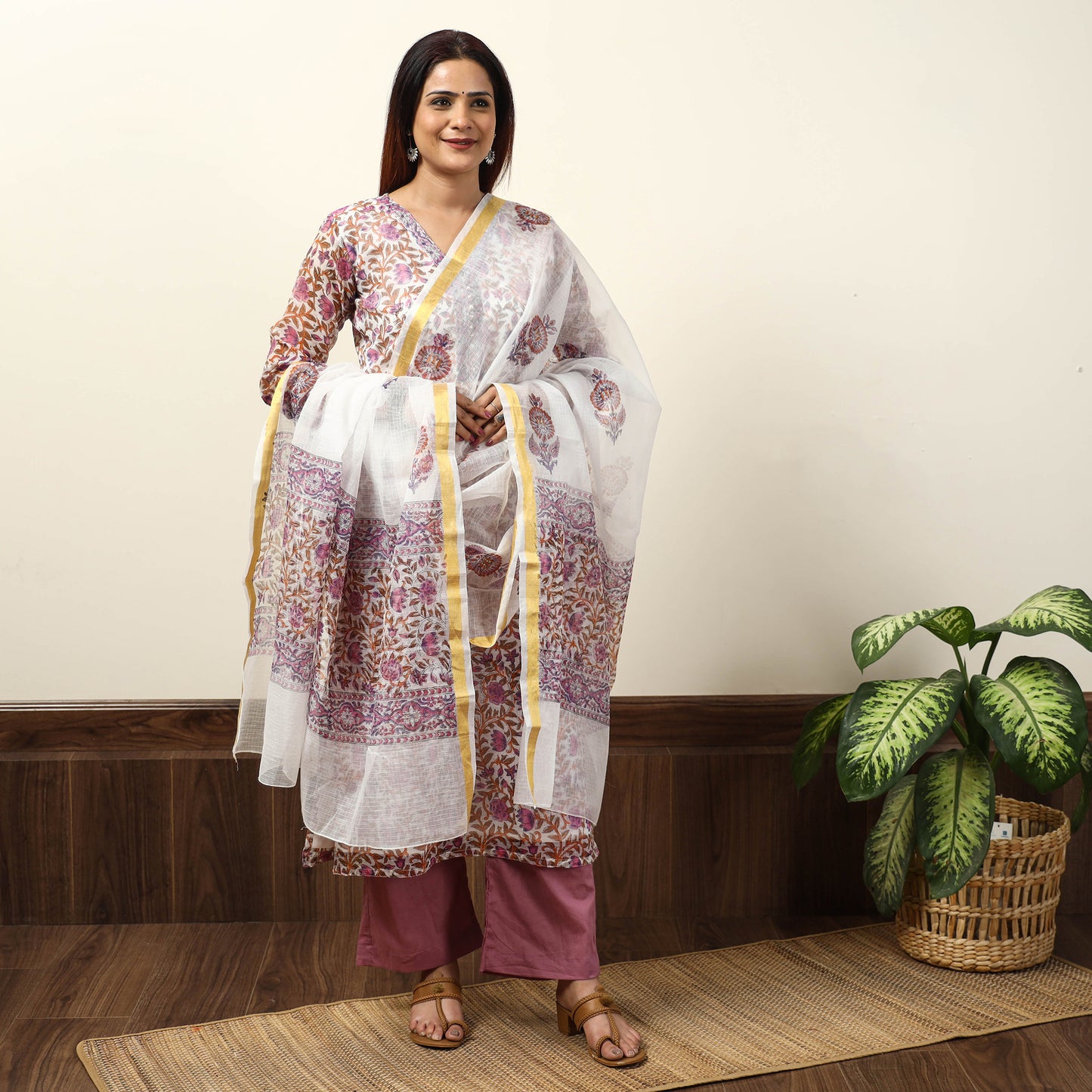 Sanganeri Kurta Set