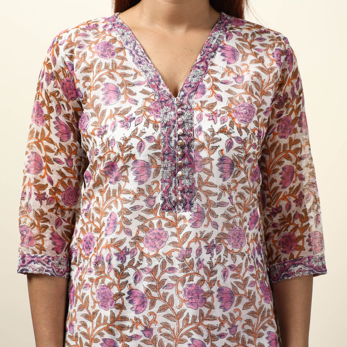 Sanganeri Kurta Set