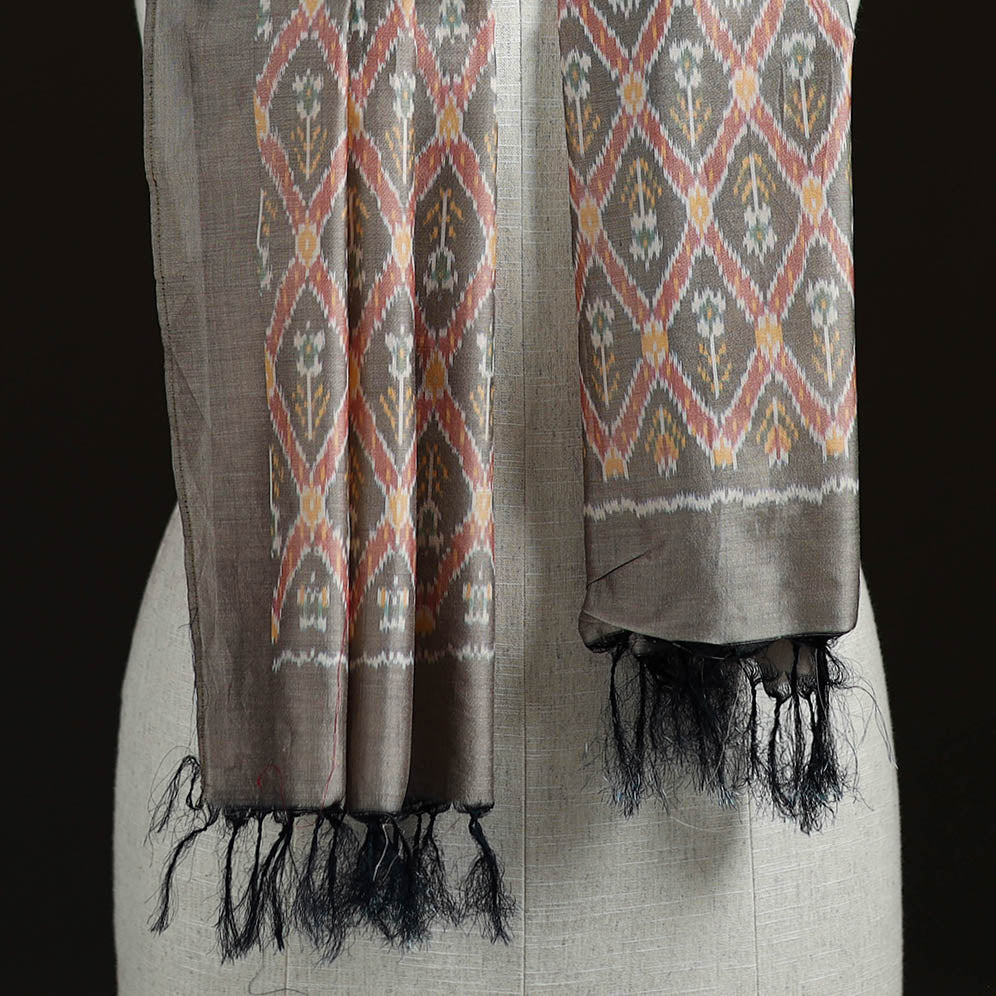 Pochampally Ikat Weave Sico Stole 37