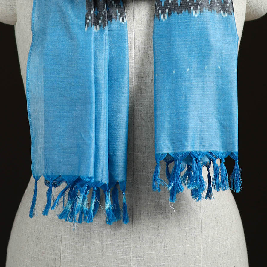 Pochampally Ikat Weave Cotton Stole 29