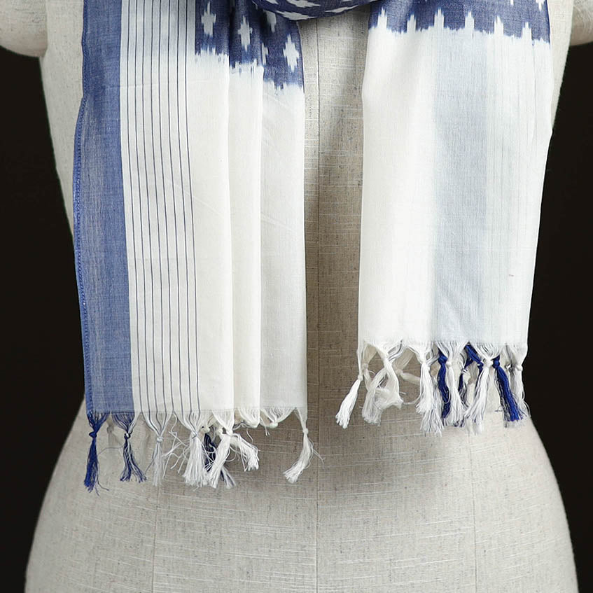 Pochampally Ikat Weave Cotton Stole 22