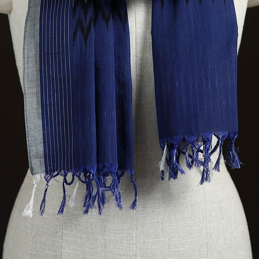 Pochampally Ikat Weave Cotton Stole 12