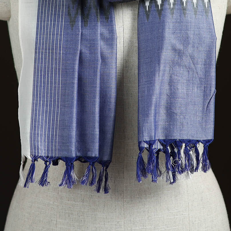 Pochampally Ikat Weave Cotton Stole 08
