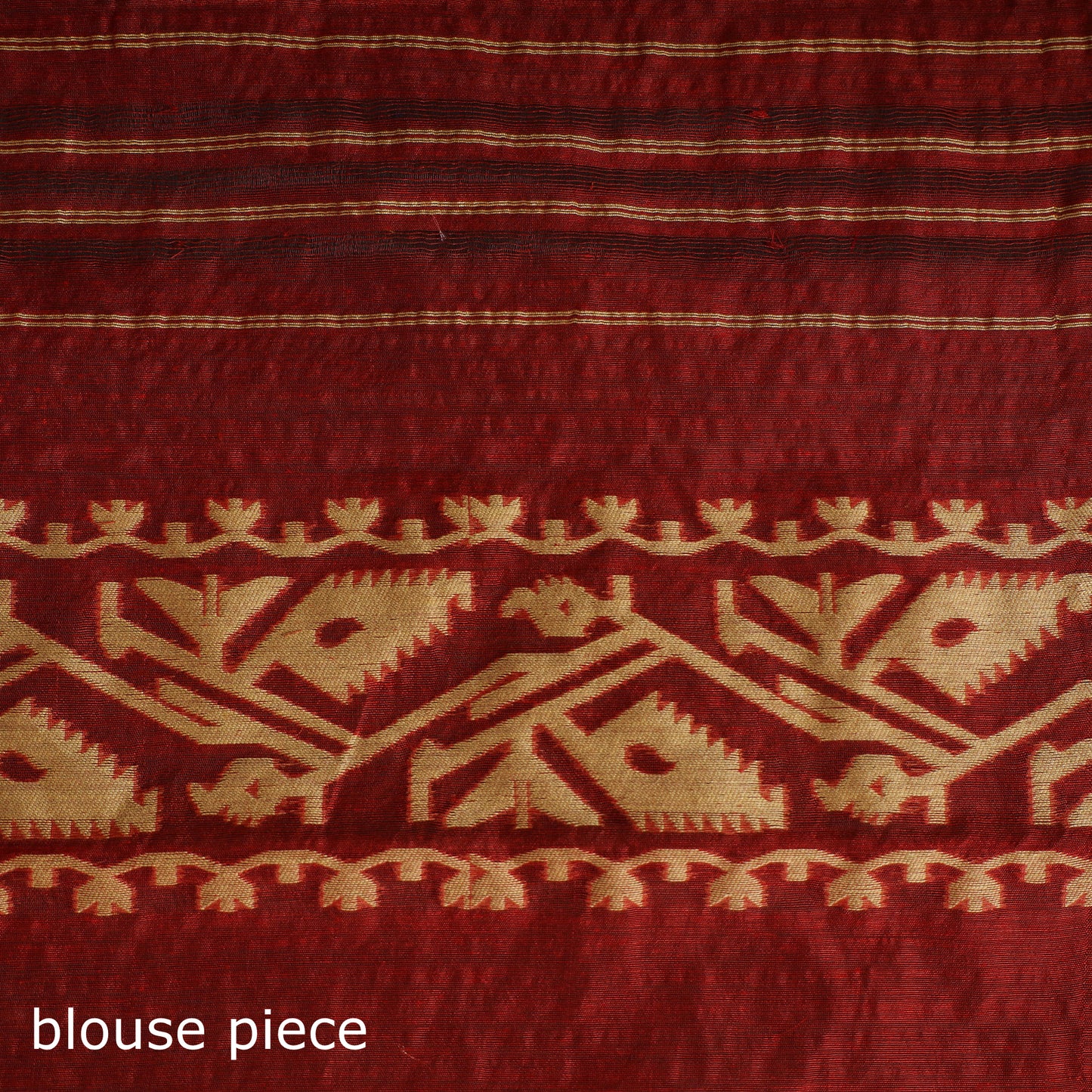 Silk Cotton Dhakai Jamdani Saree 11