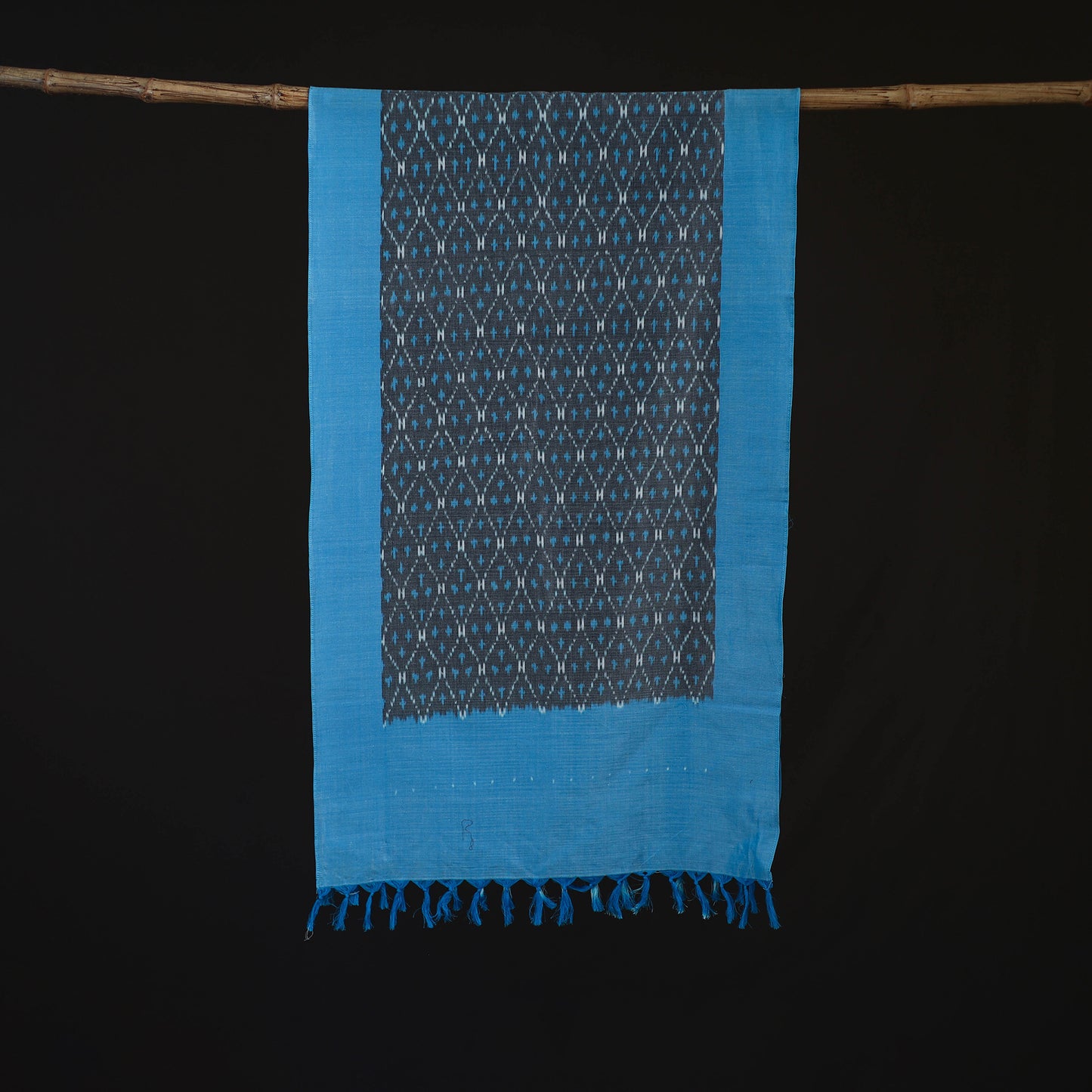 Pochampally Ikat Weave Cotton Stole 29