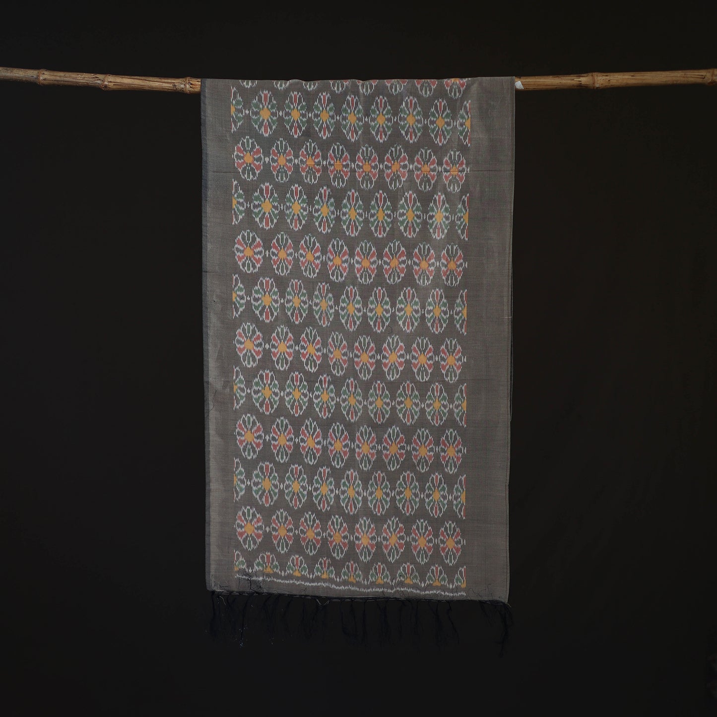 Pochampally Ikat Weave Sico Stole 32