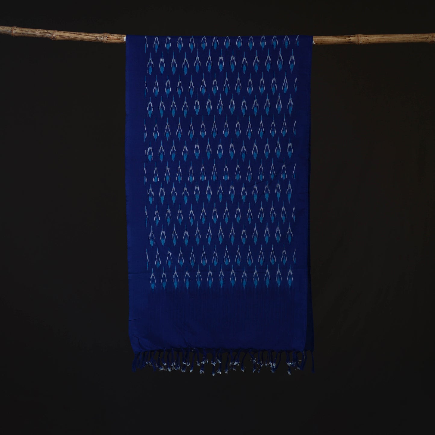 Pochampally Ikat Weave Cotton Stole 20