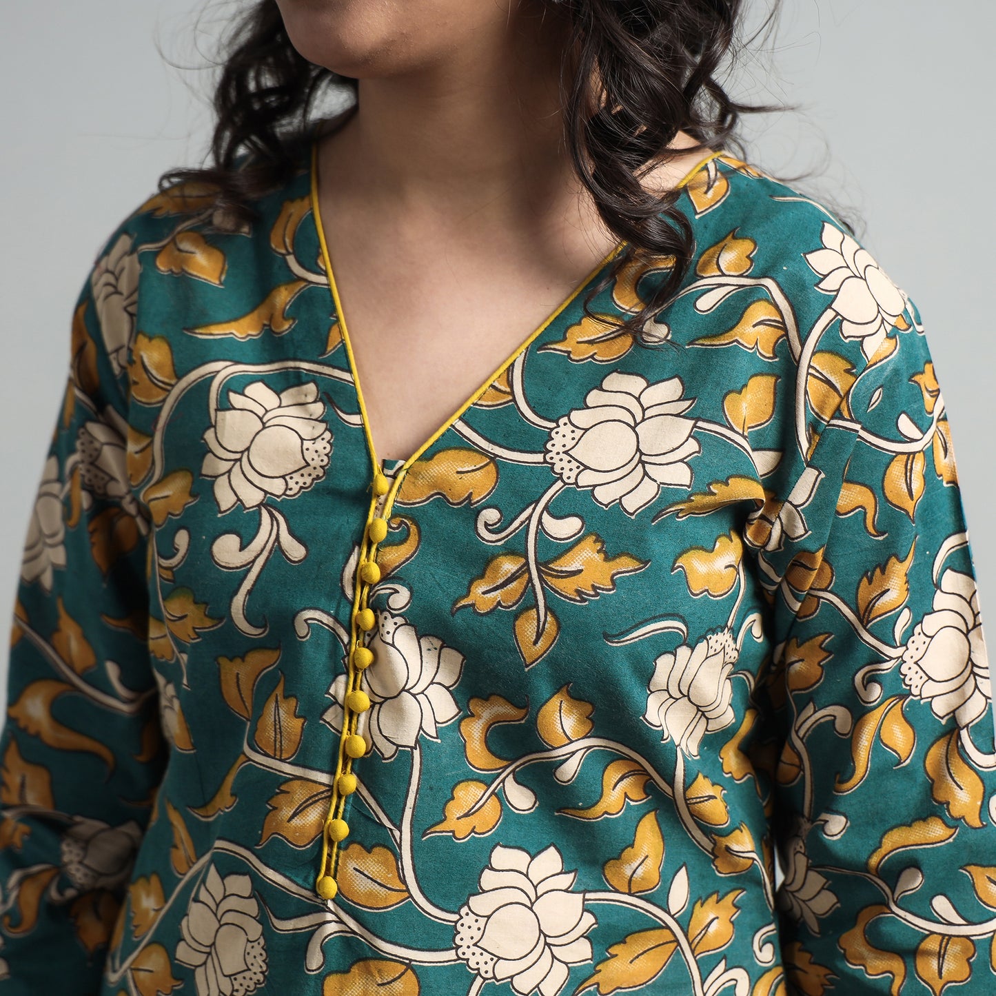 Kalamkari Printed Kurta