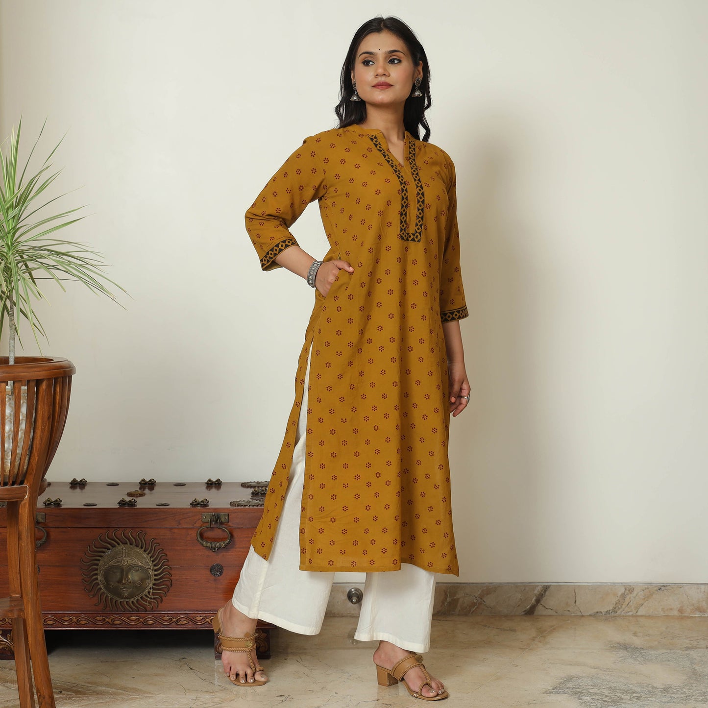 Bagh Block Printed Kurta