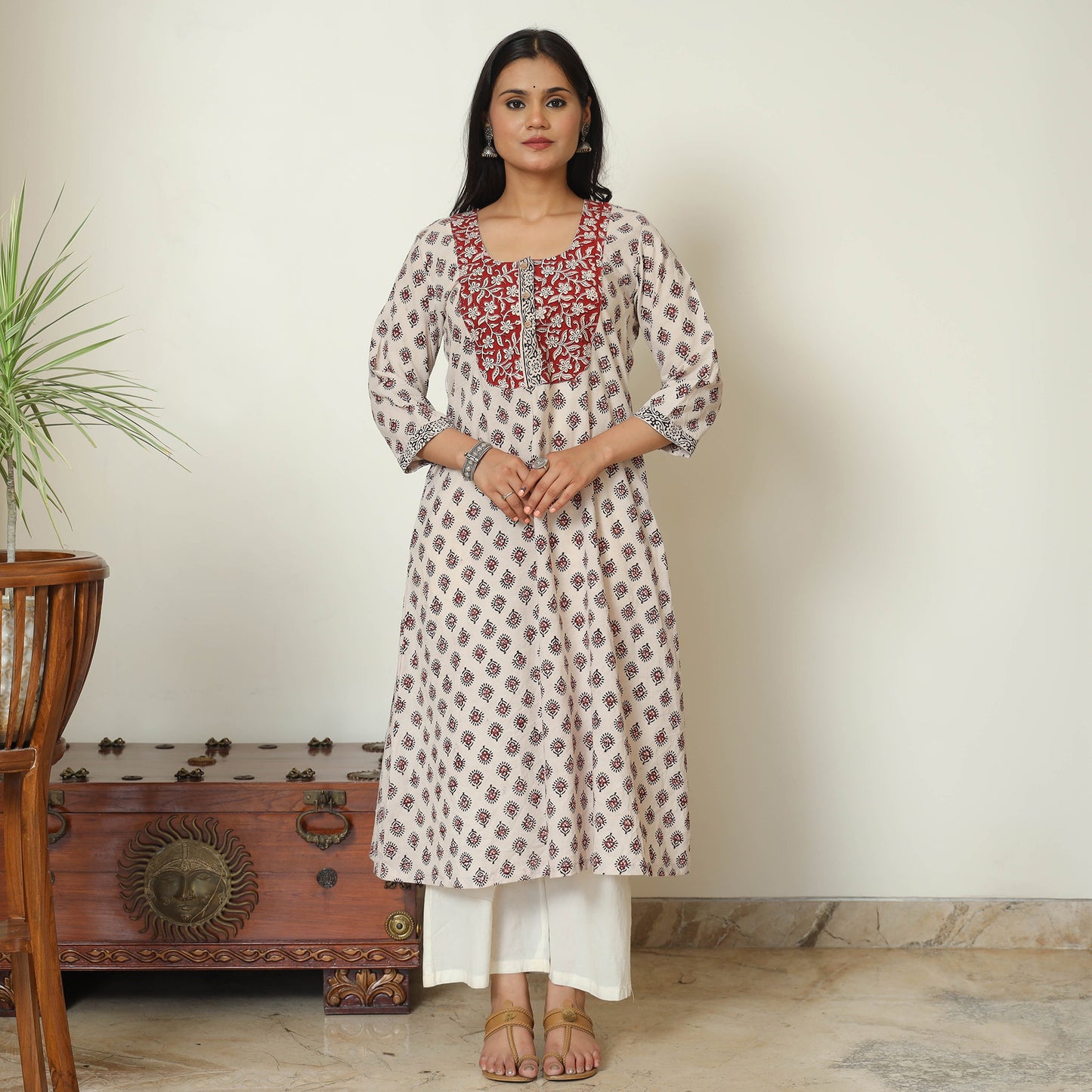 Bagh Block Printed Kurta