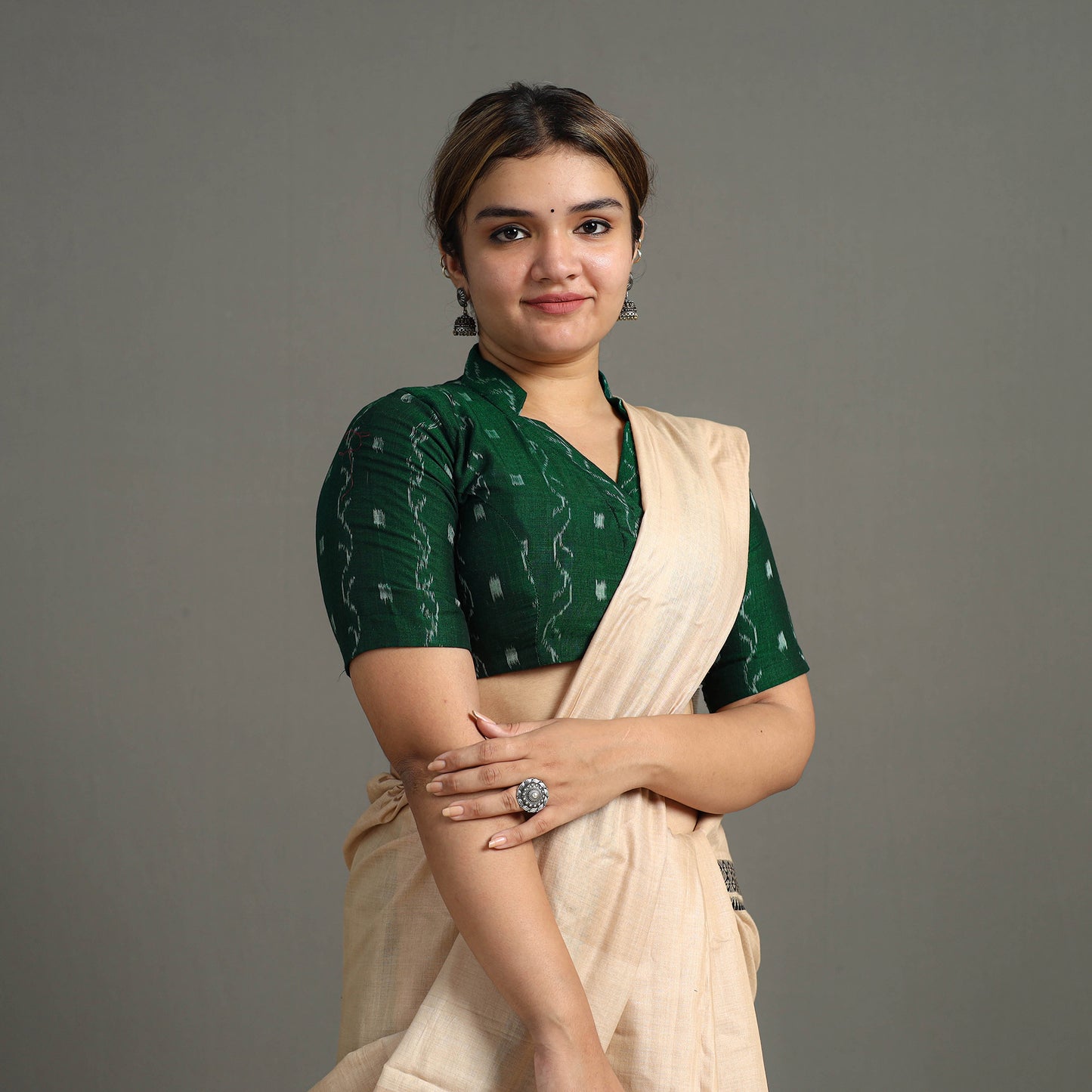 Explore Handwoven Cotton Sambalpuri Ikat Blouse l iTokri.com