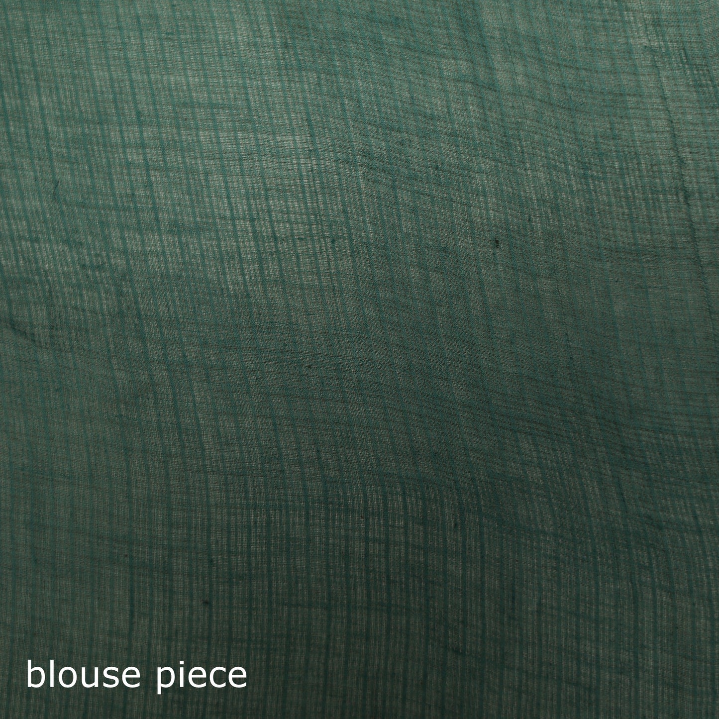 Green - Nazaakat Kota Doria Cotton Plain Saree with Blouse & Jewellery Set 21