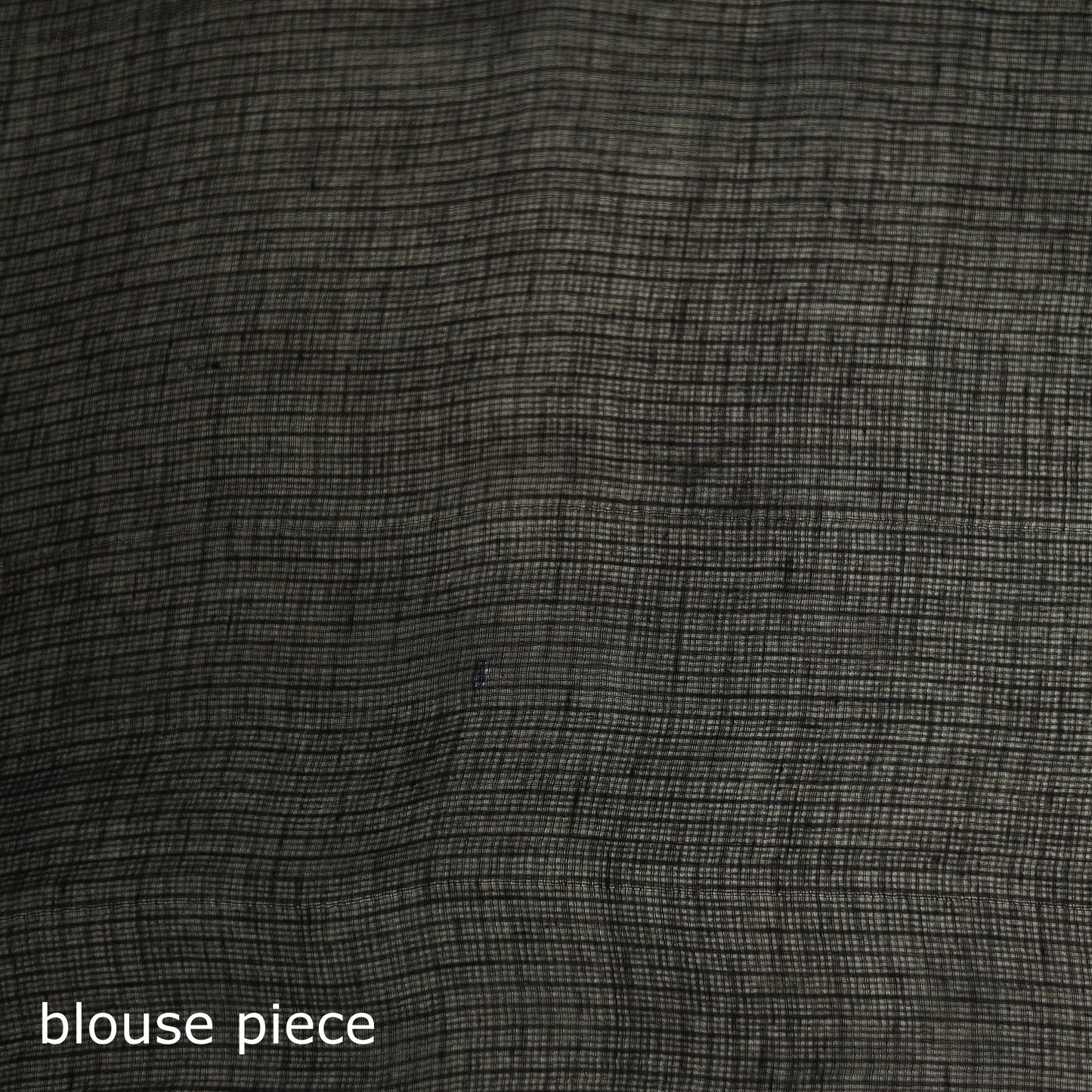 Black - Nazaakat Kota Doria Cotton Plain Saree with Blouse & Jewellery Set 37