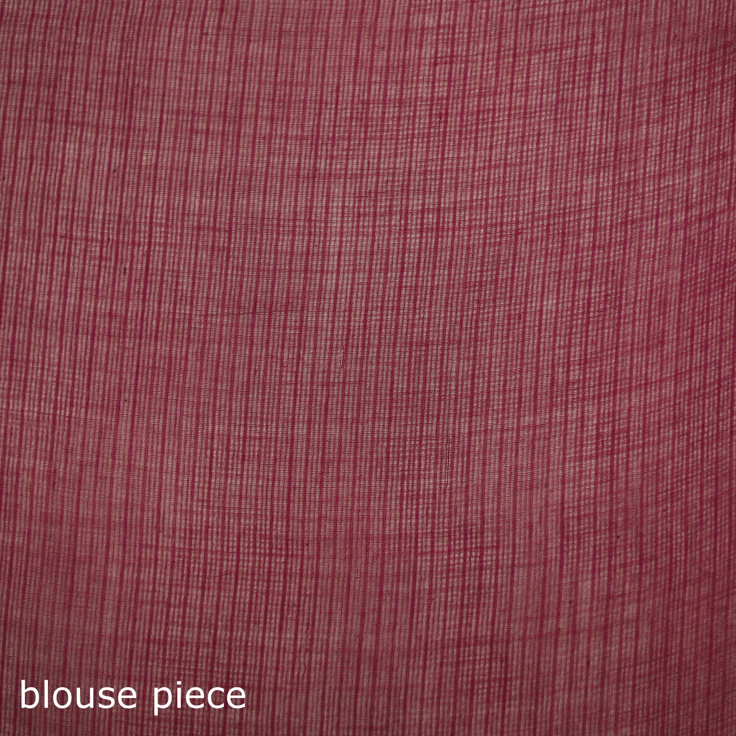 Pink - Nazaakat Kota Doria Cotton Plain Saree with Blouse & Jewellery Set 71