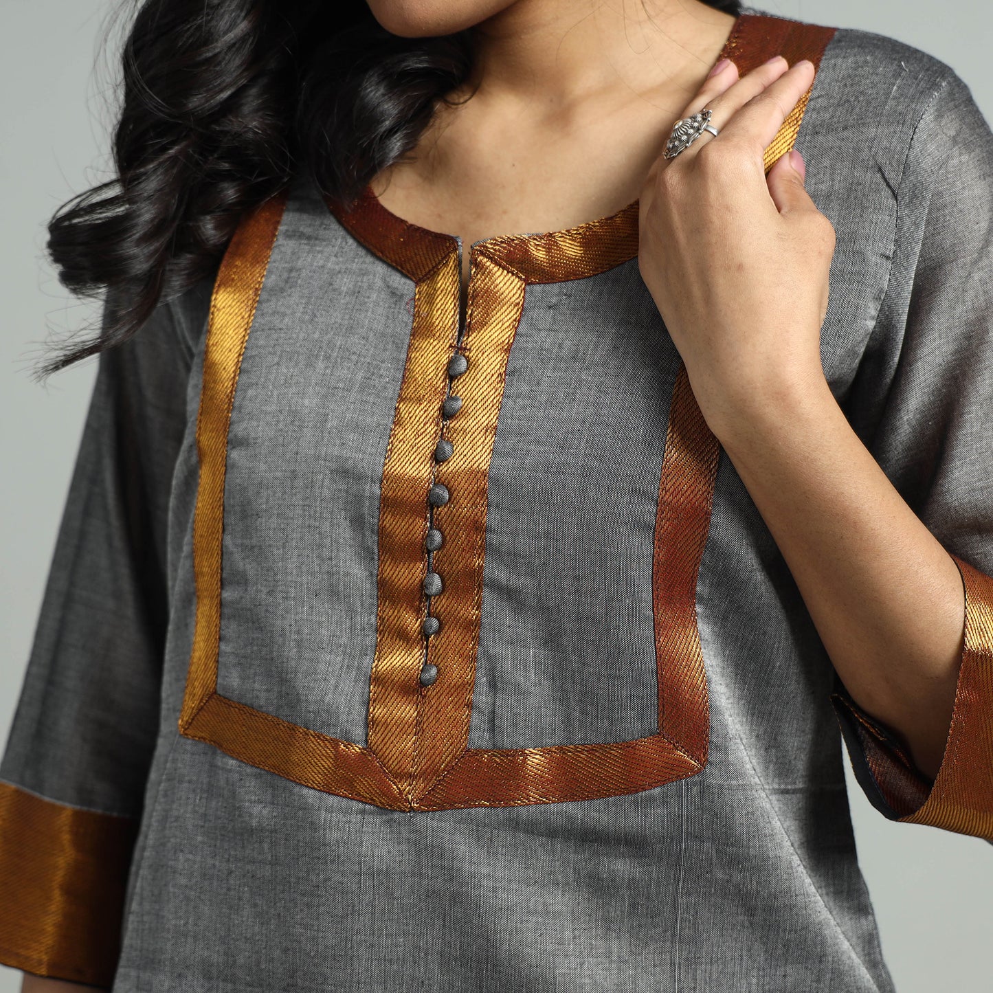 Dharwad Kurta with Palazzo & Dupatta Set