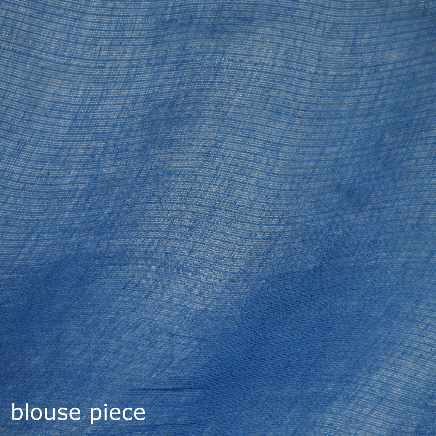 Blue - Nazaakat Kota Doria Cotton Plain Saree with Blouse & Jewellery Set 100