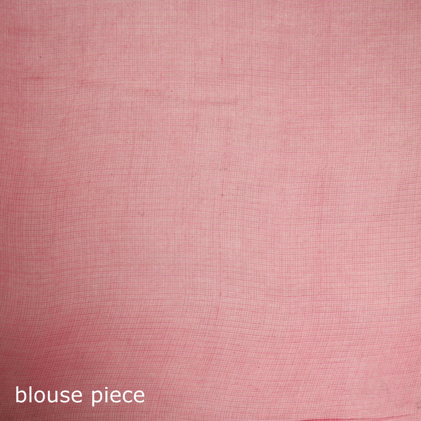 Pink - Nazaakat Kota Doria Cotton Plain Saree with Blouse & Jewellery Set 115