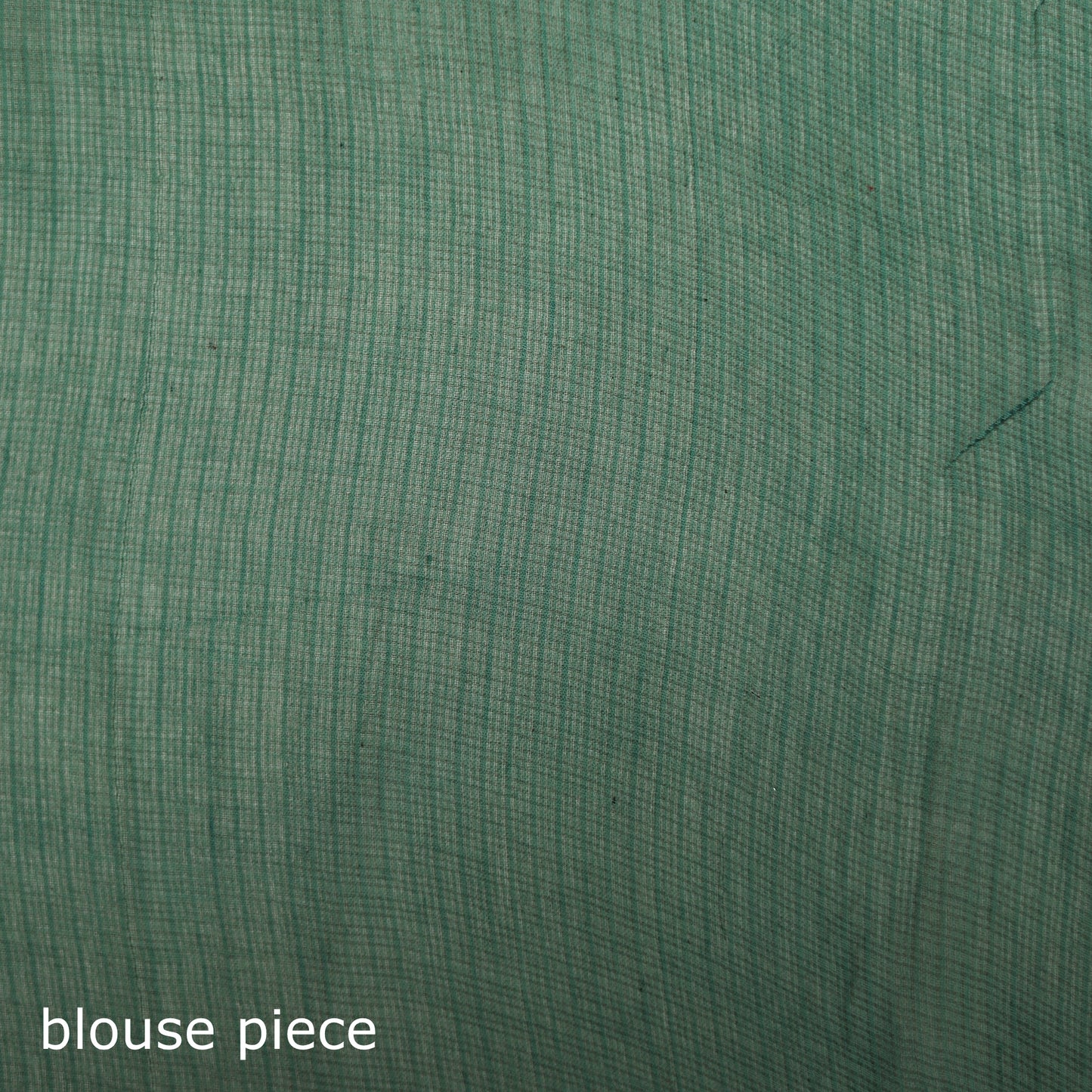 Green - Nazaakat Kota Doria Cotton Plain Saree with Blouse & Jewellery Set 121