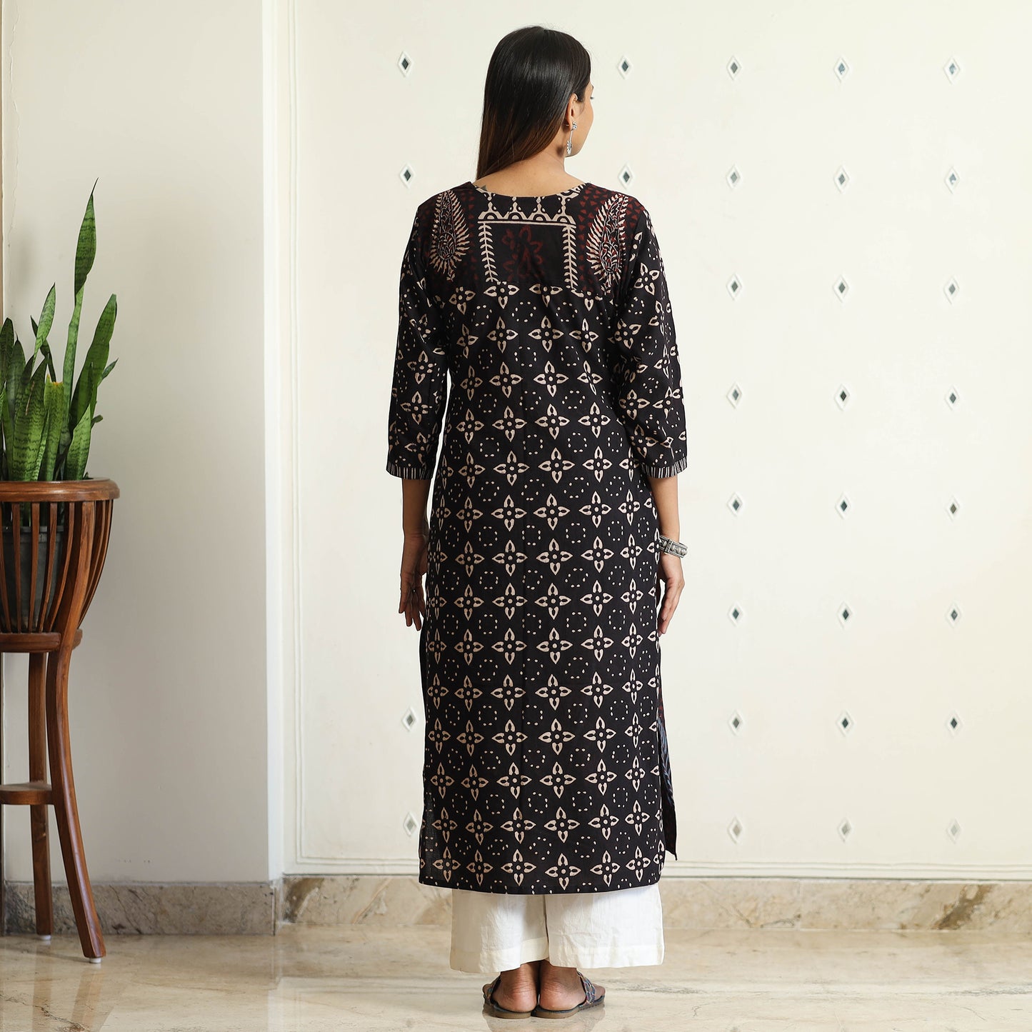 Ajrakh Block Printed Kurta