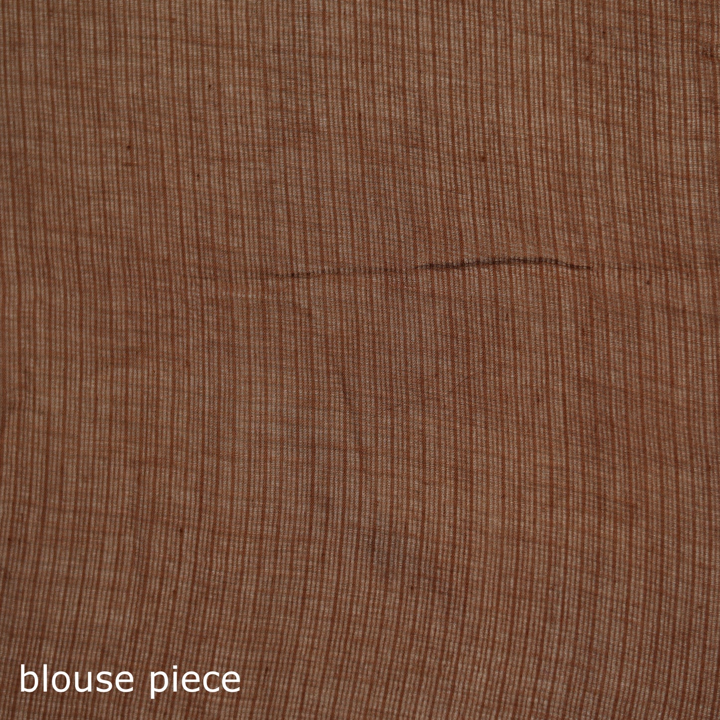 Brown - Nazaakat Kota Doria Cotton Plain Saree with Blouse & Jewellery Set 163