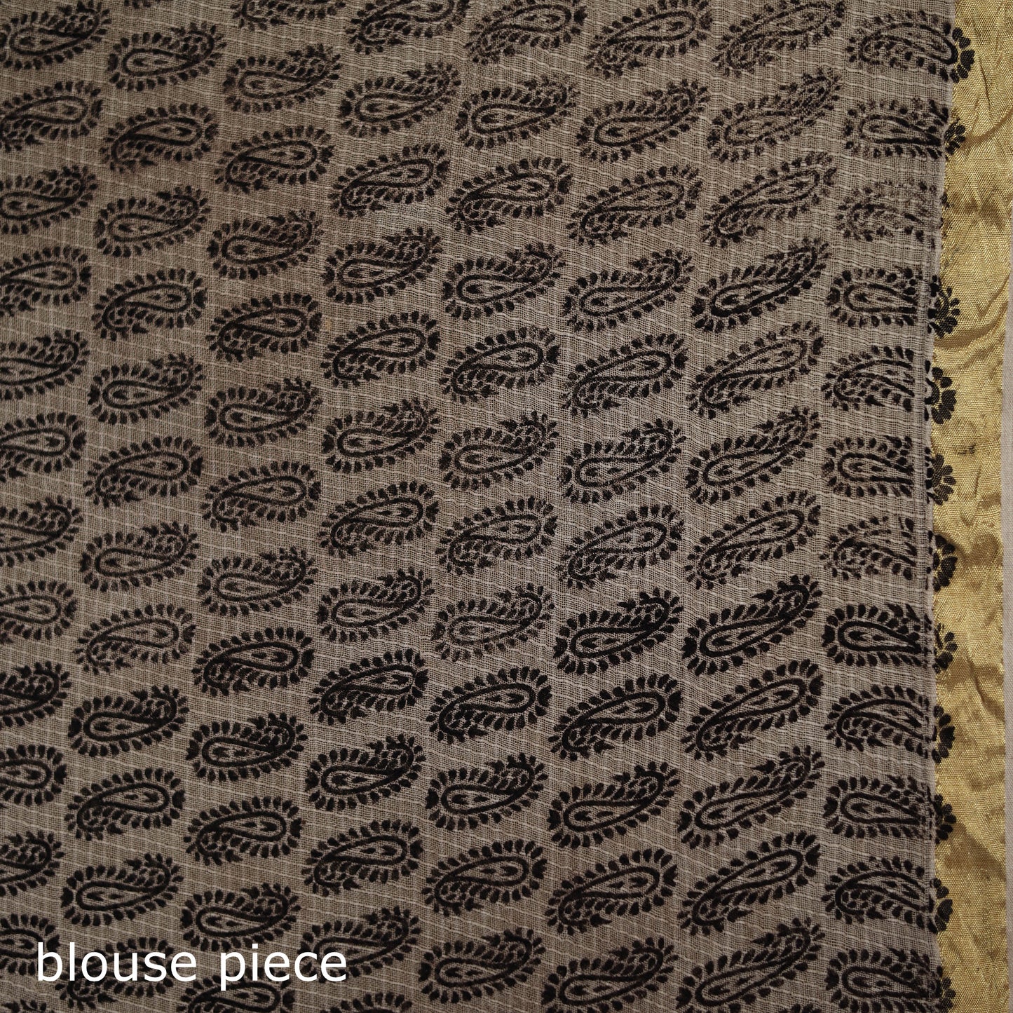 Kalamkari Printed Kota Doria Cotton Saree 06