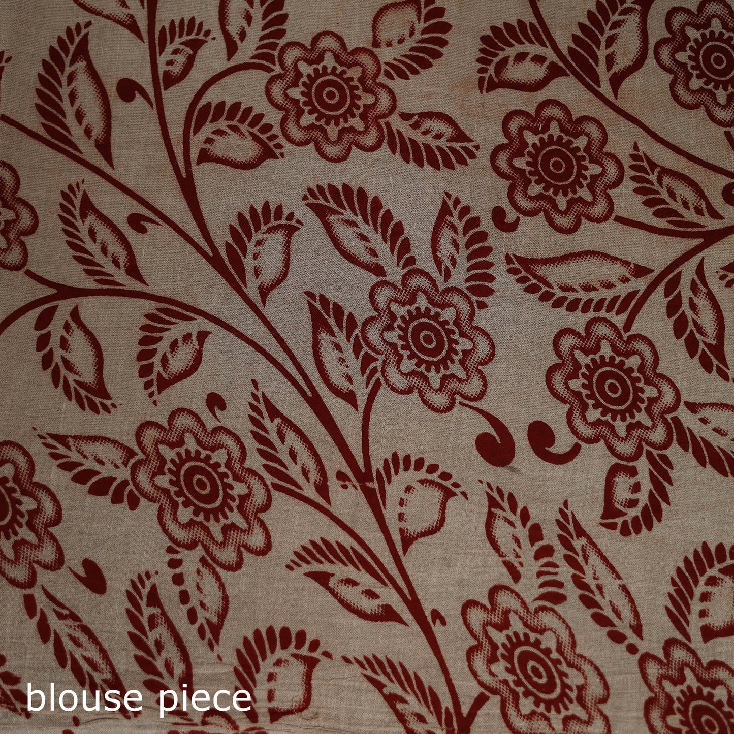 Kalamkari Printed Pure Mul Cotton Saree 17