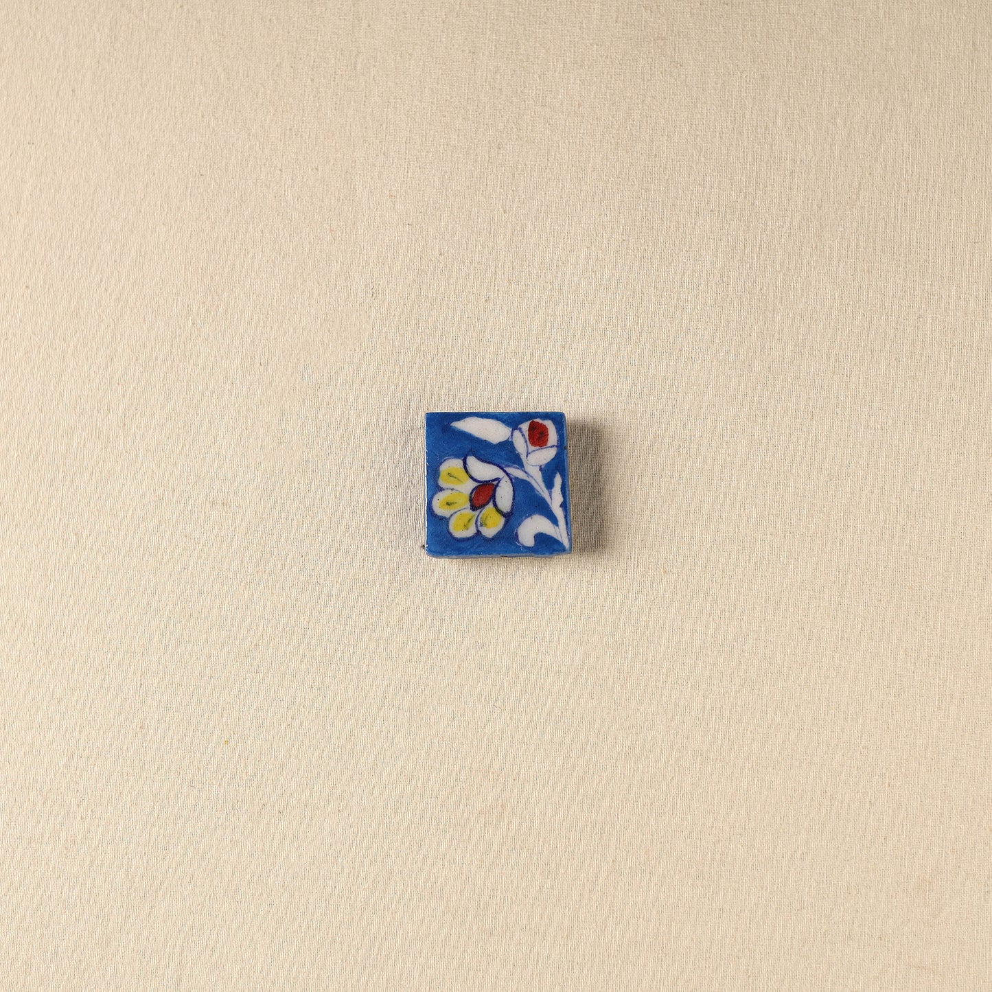 Blue - Original Blue Pottery Ceramic Fridge Magnet 04