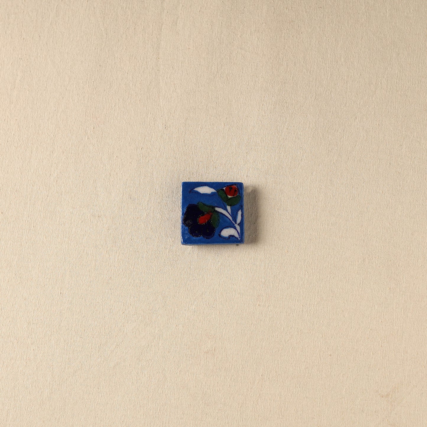 Blue - Original Blue Pottery Ceramic Fridge Magnet 08