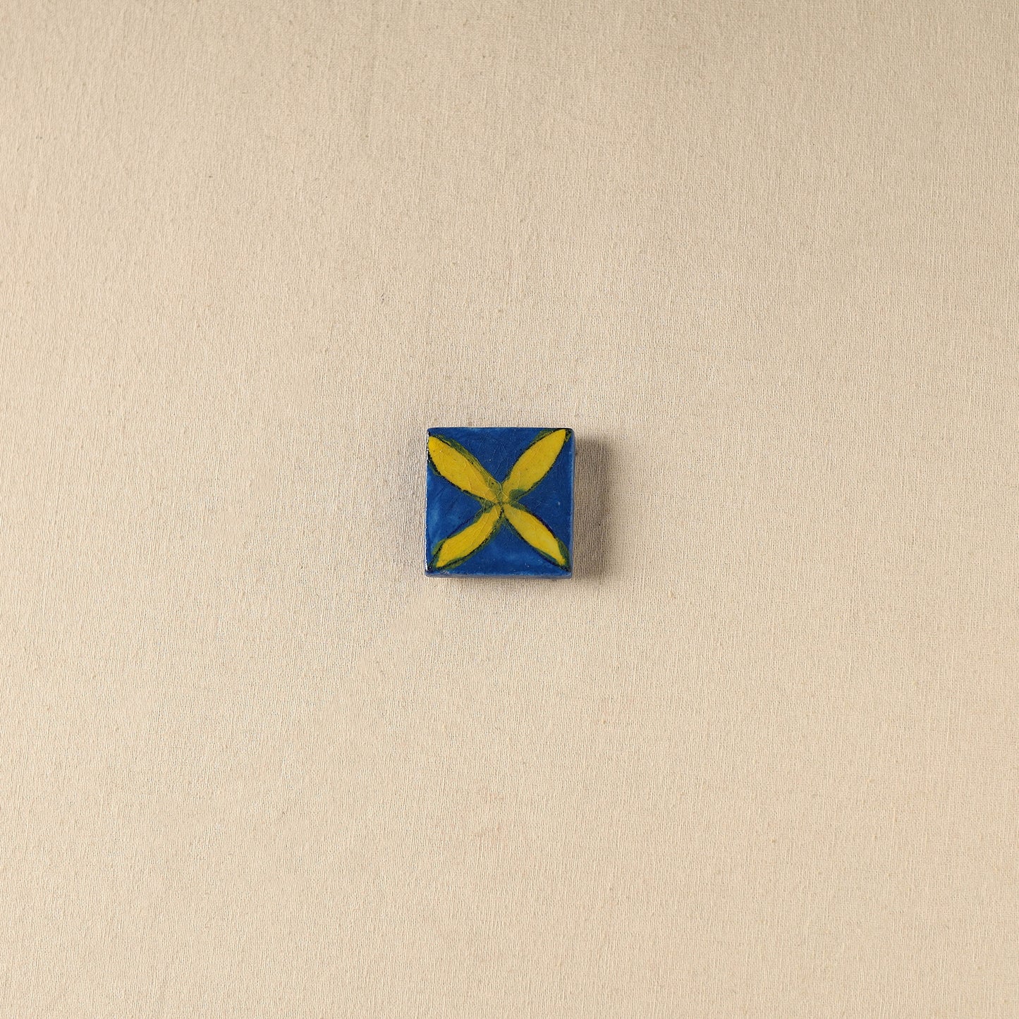 Blue - Original Blue Pottery Ceramic Fridge Magnet 20