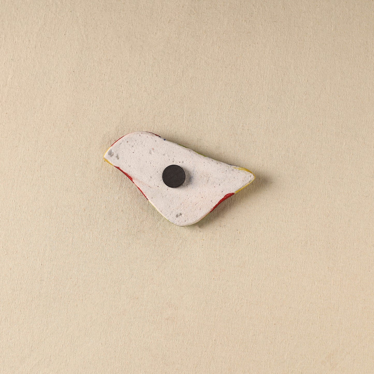 Red - Bird Original Blue Pottery Ceramic Fridge Magnet 64