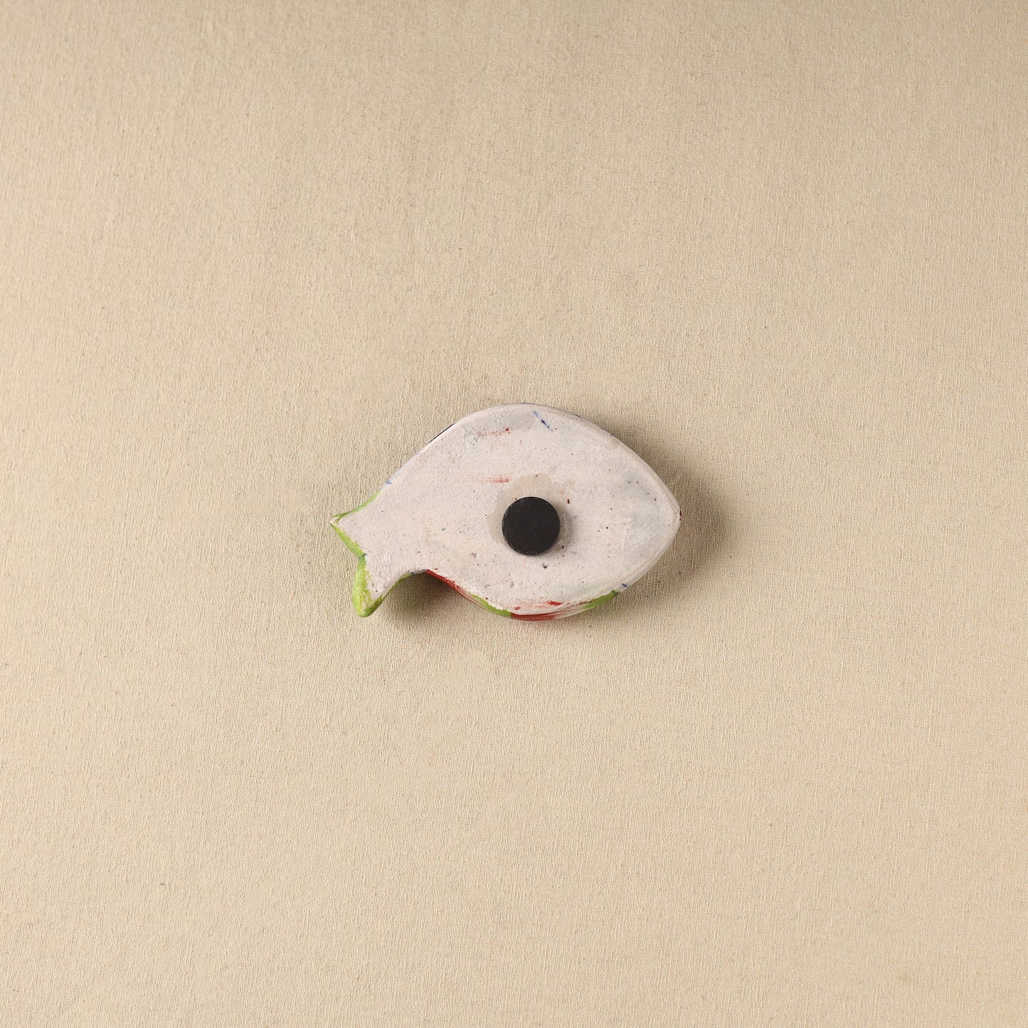 Blue - Fish Original Blue Pottery Ceramic Fridge Magnet 74