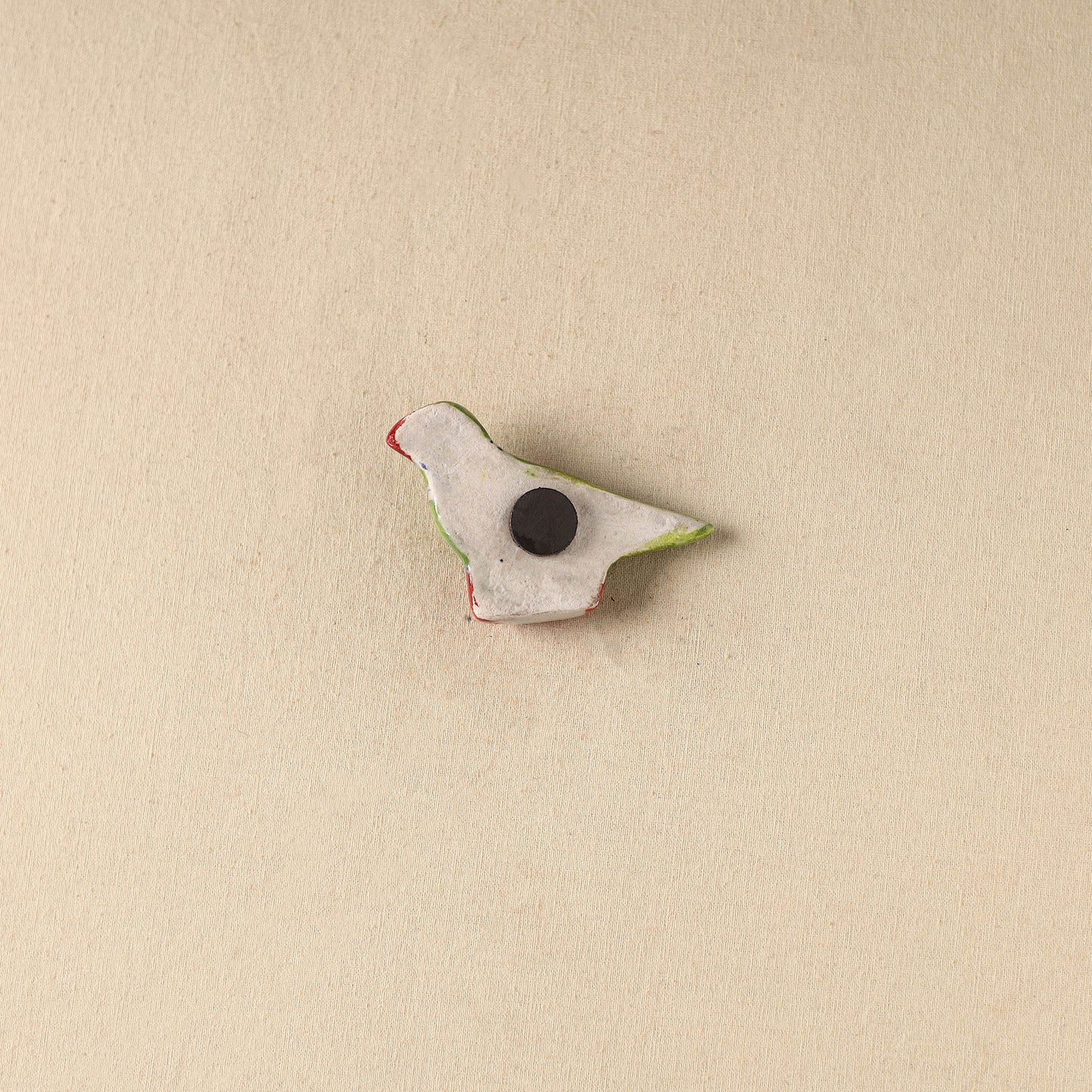 Green - Parrot Original Blue Pottery Ceramic Fridge Magnet 100