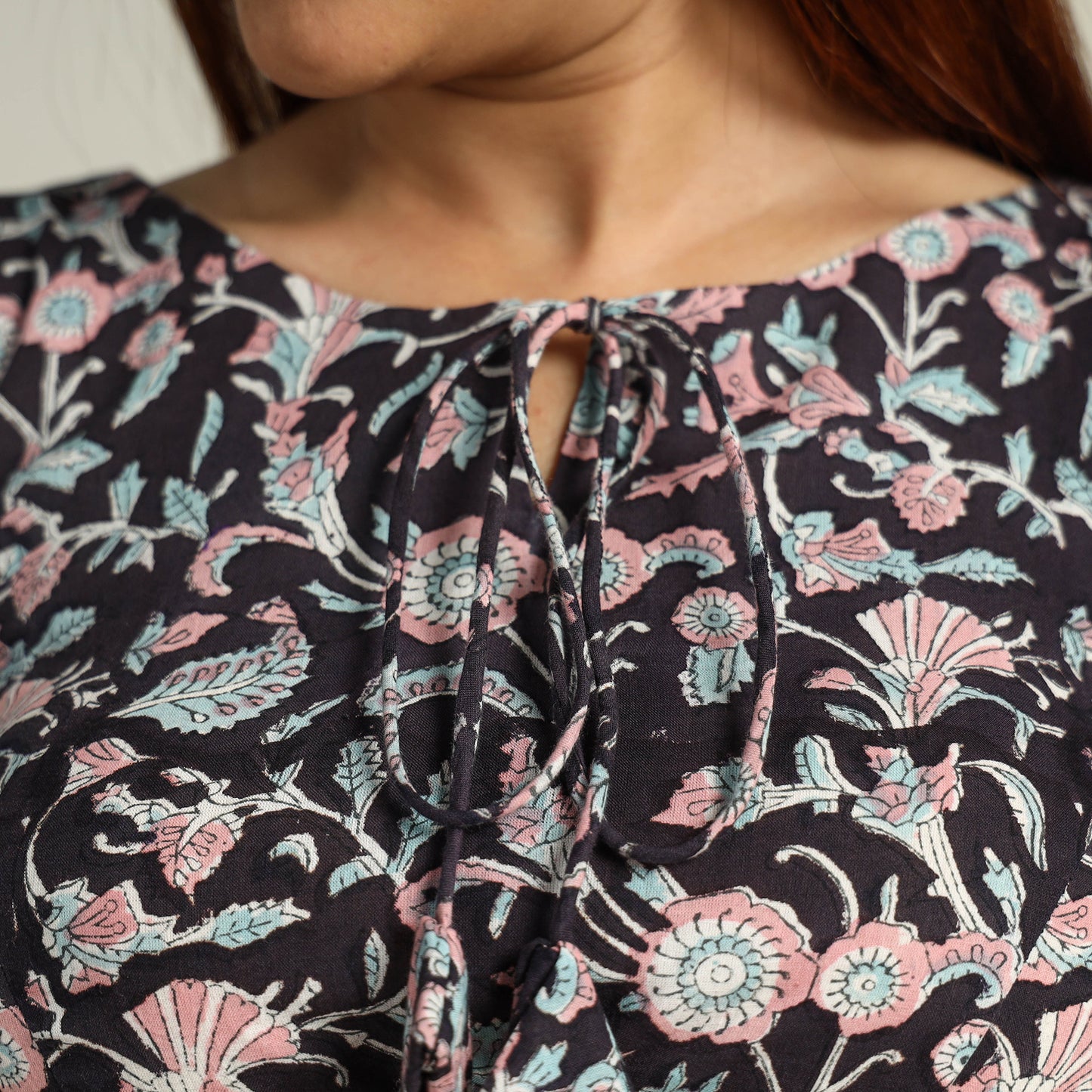 Buy Sanganeri Block Printed Cotton Stitched Blouse 03