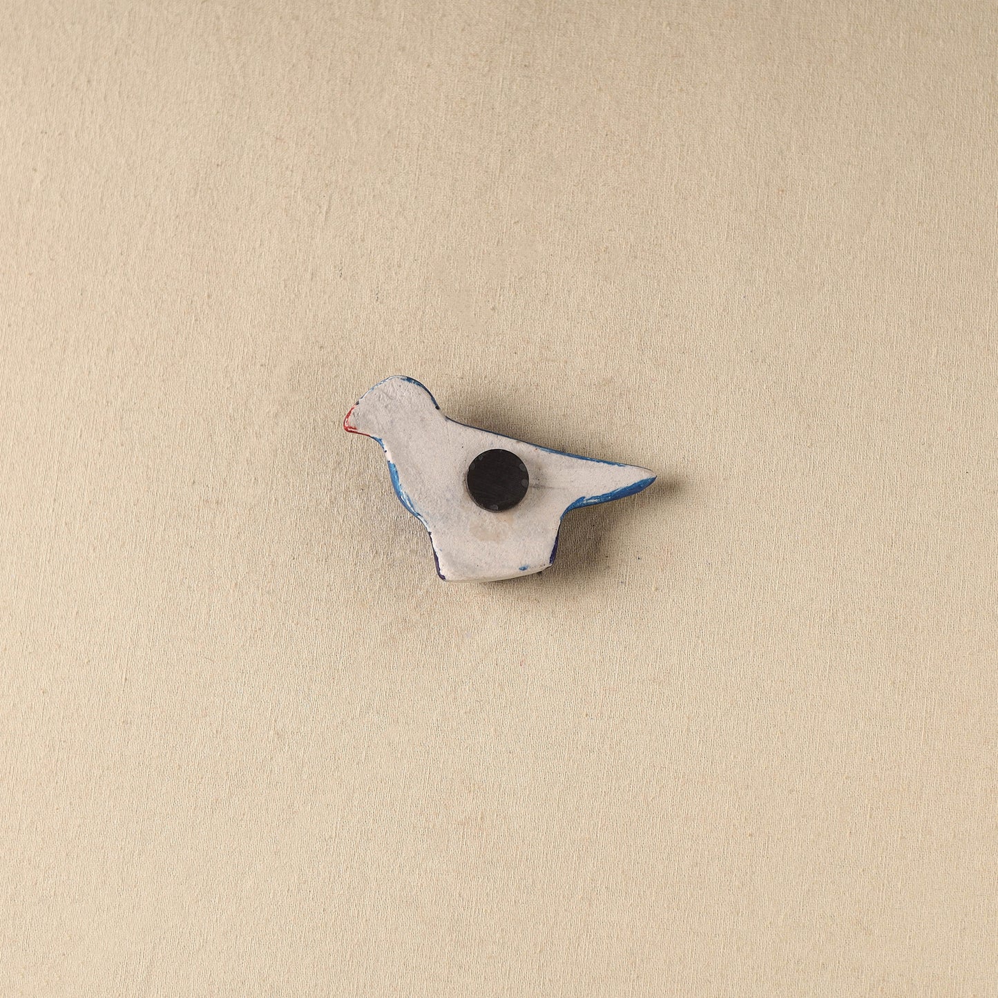 Blue - Parrot Original Blue Pottery Ceramic Fridge Magnet 104