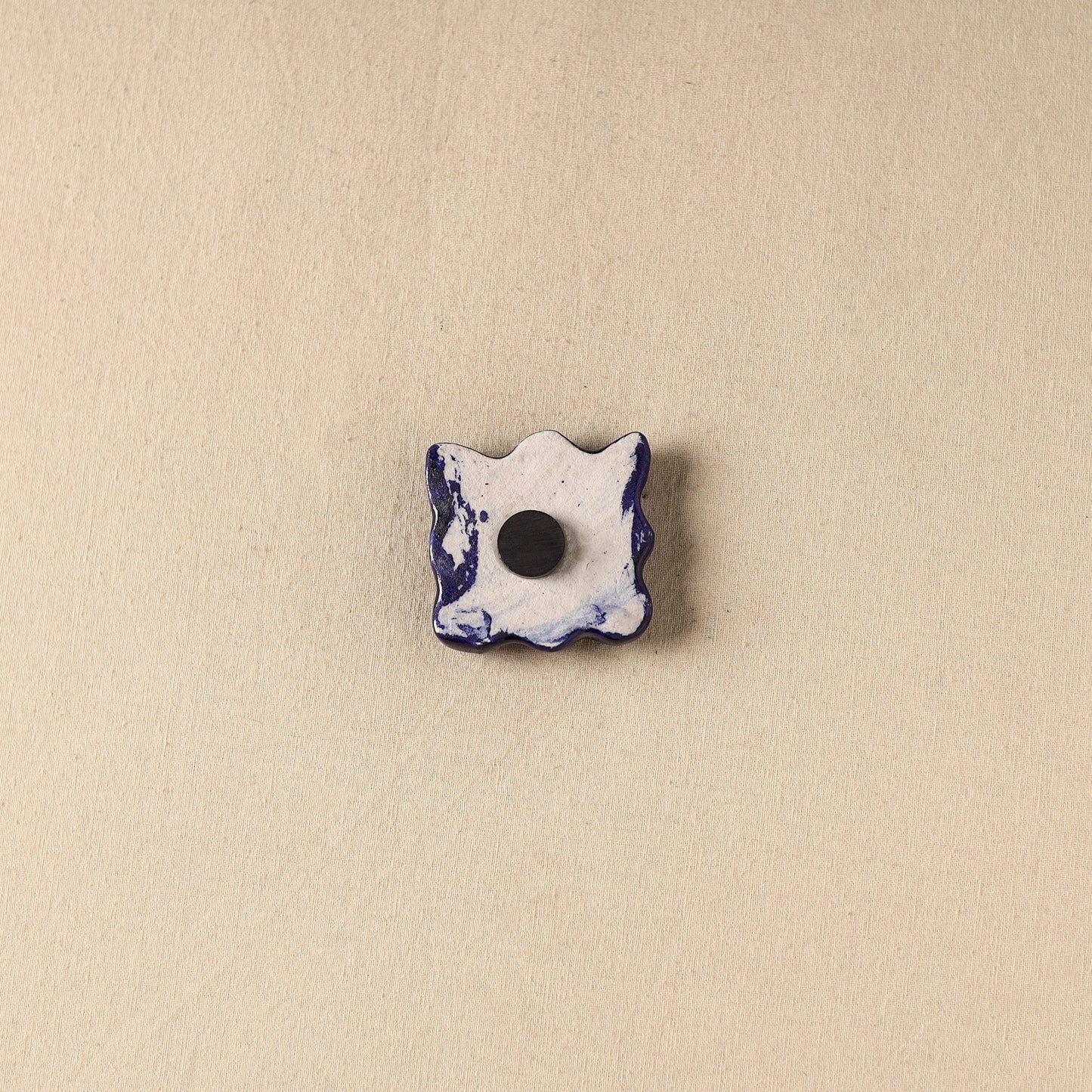 Blue - Butterfly Original Blue Pottery Ceramic Fridge Magnet 92