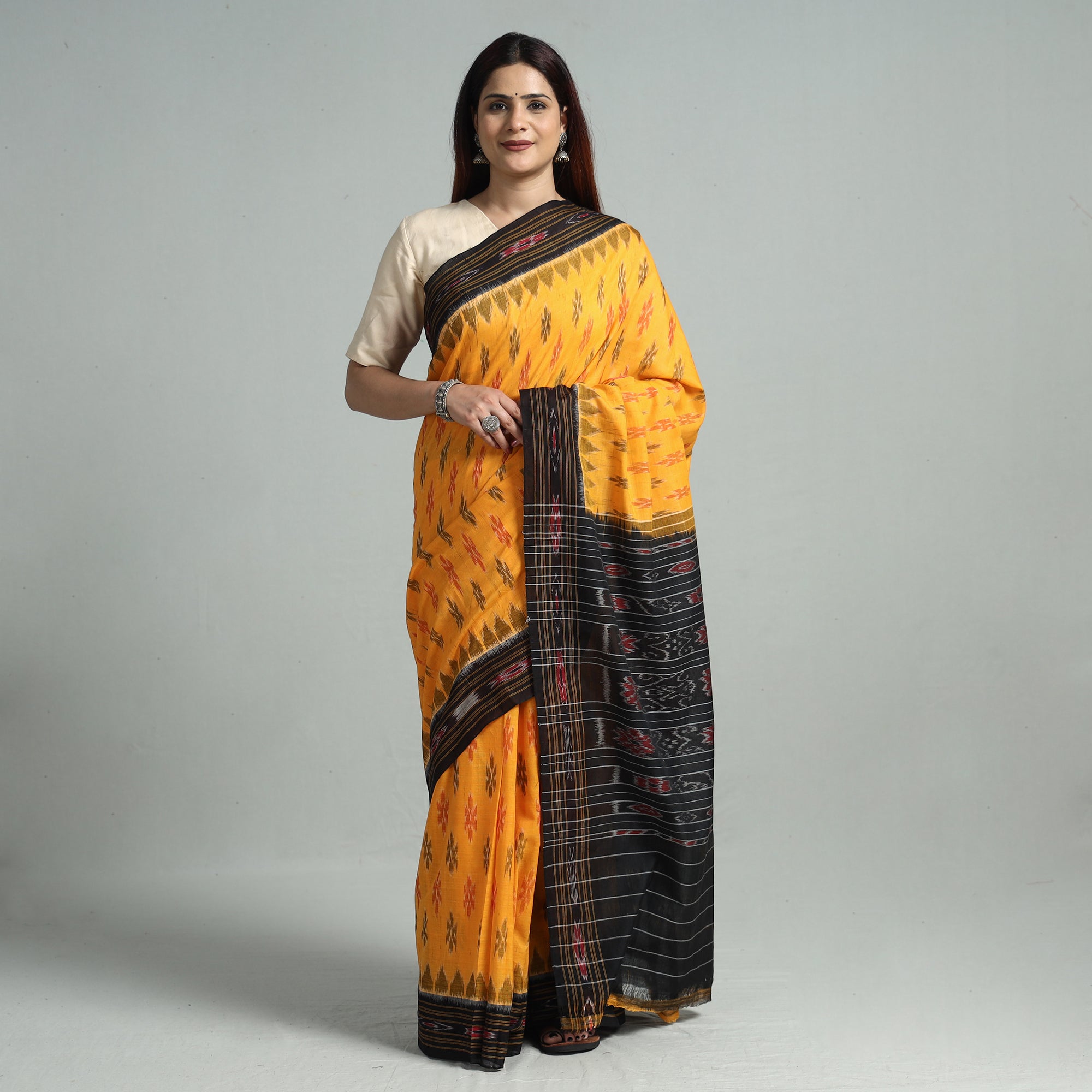 Handloom Sambalpuri Ikat Cotton Kurti