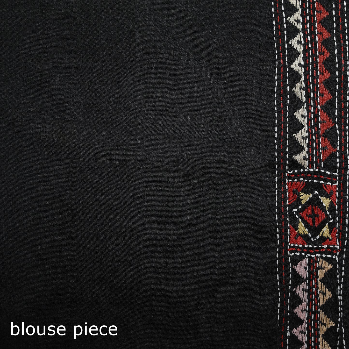 Bengal Kantha Hand Embroidered Pure Silk Saree 02