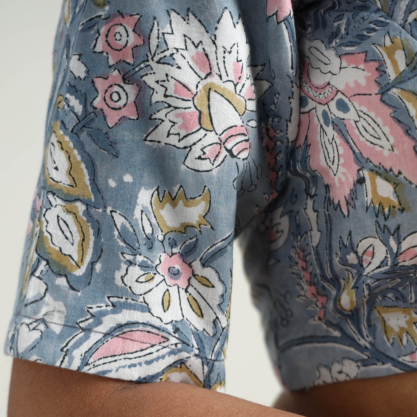 Sanganeri Stitched Blouse