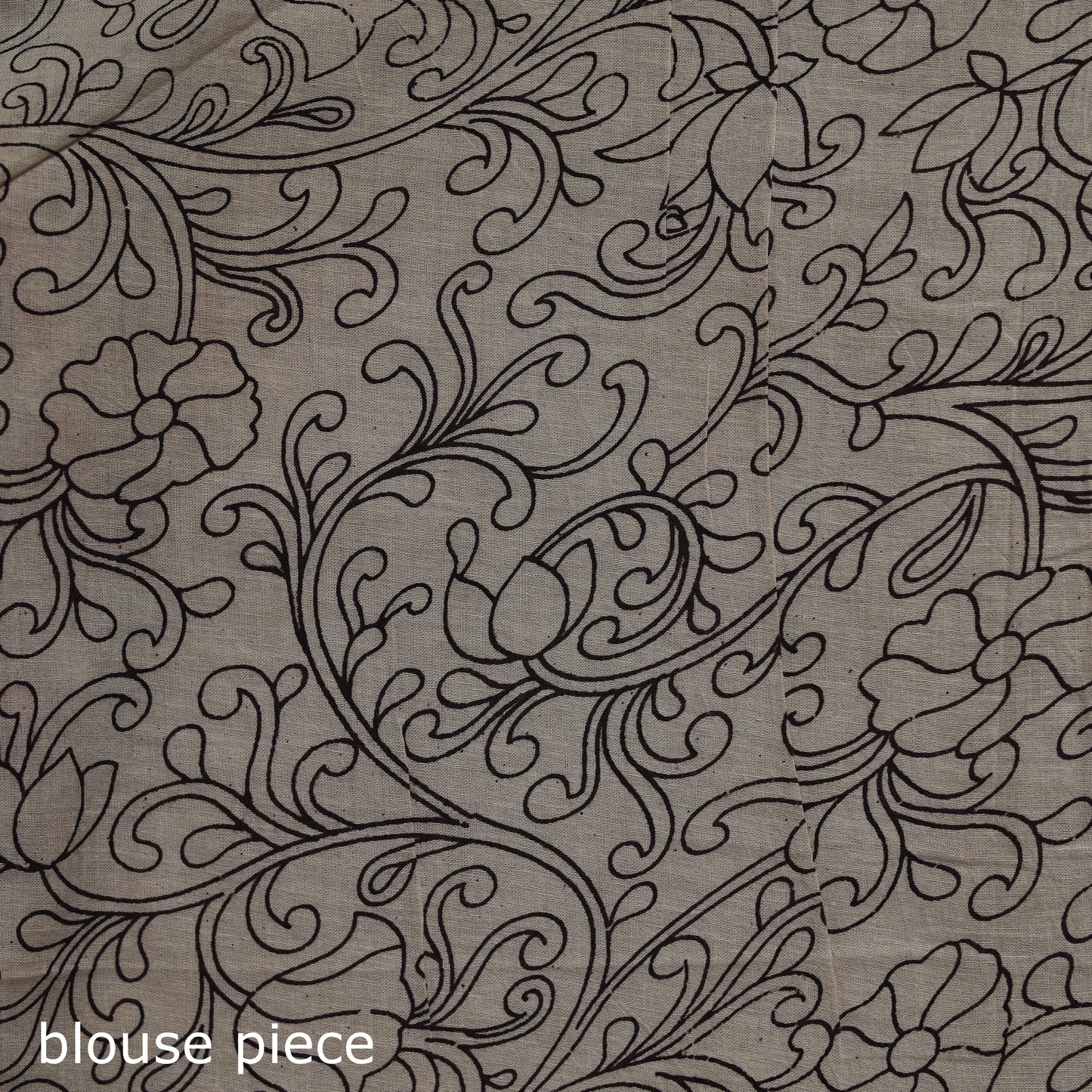 Printed Cotton Kalamkari Saree 04