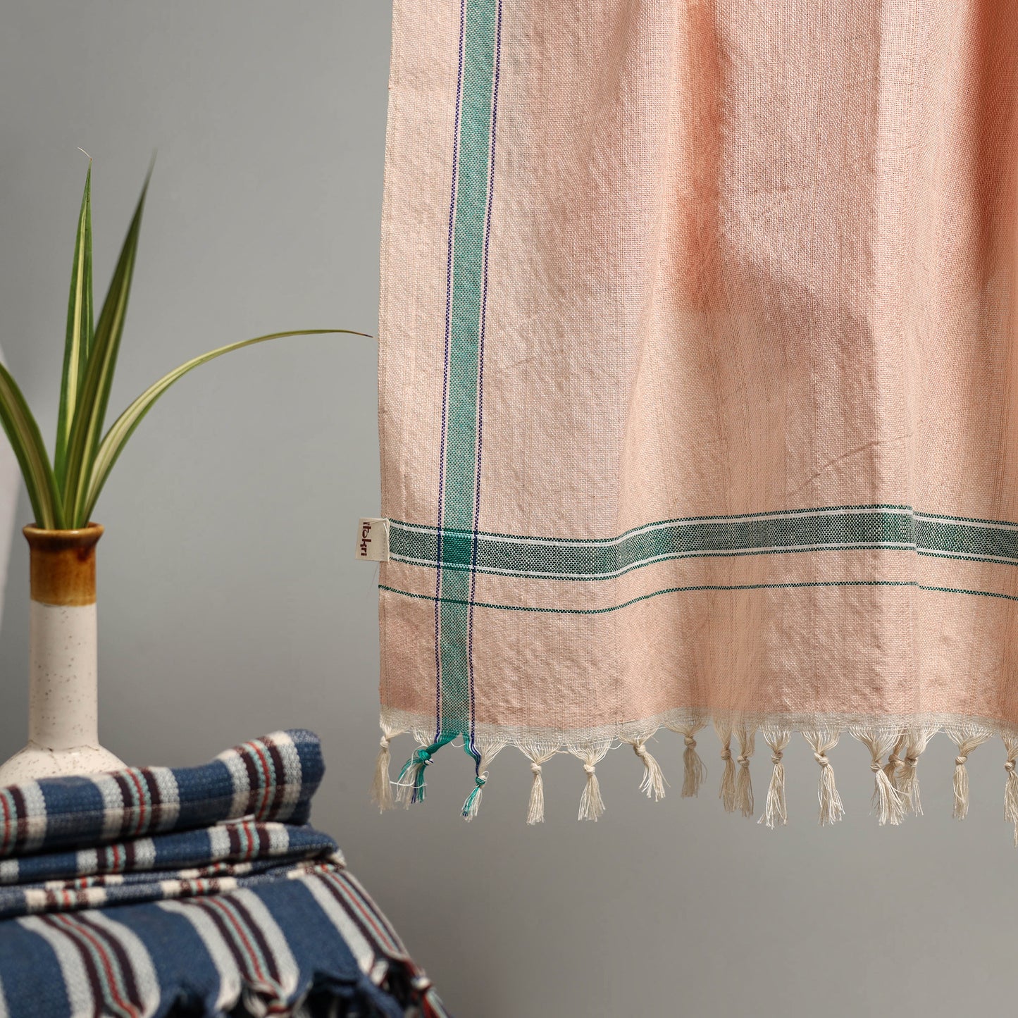 Handloom Fine Cotton Bath Towel 08