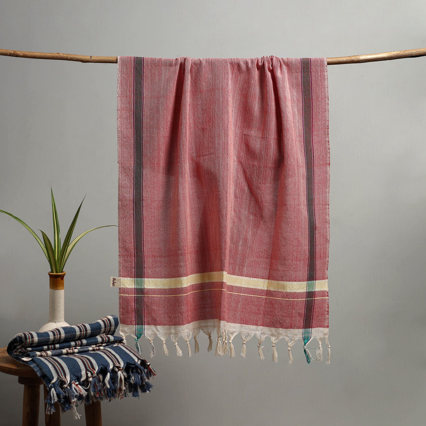 Handloom Fine Cotton Bath Towel 11
